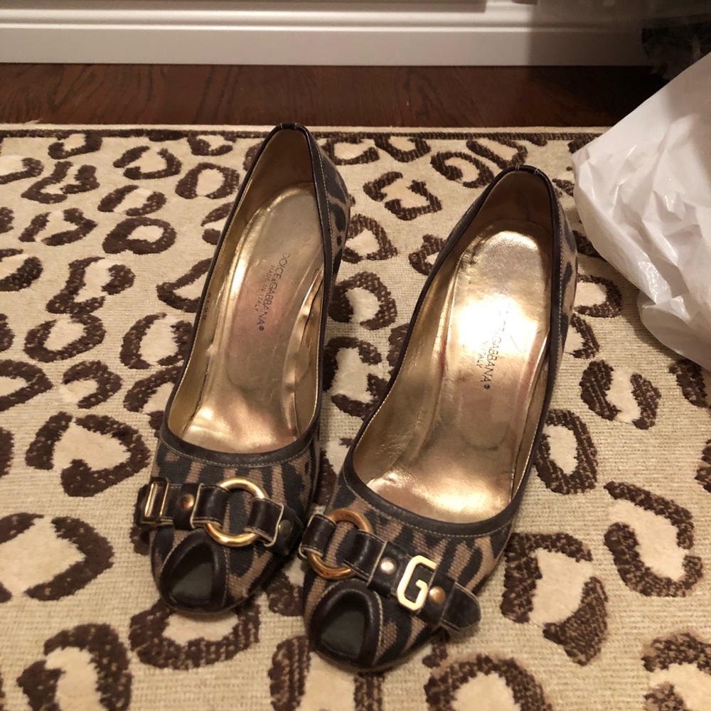 Dolce & Gabbana Leopard Heels